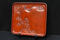 お花の絵柄が風流な味わい深いお盆 DC5848abc 在庫(a:0 b:0 c:0)枚