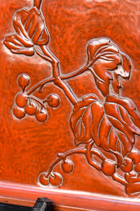 お花の絵柄が風流な味わい深いお盆 DC5848abc 在庫(a:0 b:0 c:0)枚