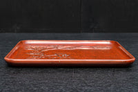 お花の絵柄が風流な味わい深いお盆 DC5848abc 在庫(a:0 b:0 c:0)枚