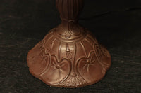 涼し気なステンドグラスにトンボ柄が馴染むスタンドライト DC5924