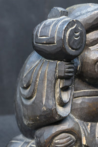 朗らかに微笑む大きな大黒様の置物 DC5948