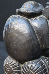 朗らかに微笑む大きな大黒様の置物 DC5948