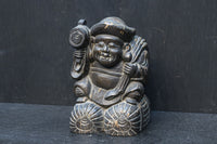 朗らかに微笑む大きな大黒様の置物 DC5948