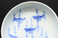 竹雀の絵柄が可愛らしい小皿 DC6020 在庫22枚