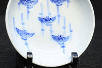 竹雀の絵柄が可愛らしい小皿 DC6020 在庫22枚