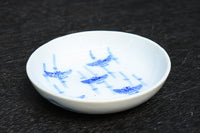 竹雀の絵柄が可愛らしい小皿 DC6020 在庫22枚