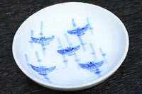 竹雀の絵柄が可愛らしい小皿 DC6020 在庫22枚