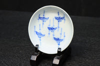 竹雀の絵柄が可愛らしい小皿 DC6020 在庫22枚