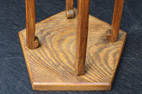 上質感に包まれた六角形の小さな花台 DC6064