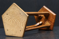 上質感に包まれた六角形の小さな花台 DC6064