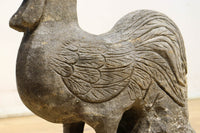 Chicken stone statue set DC6065