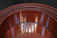 艶やかな朱漆の五つ重ね切り溜 DC6121 在庫5個一組