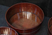 艶やかな朱漆の五つ重ね切り溜 DC6121 在庫5個一組