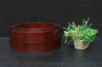 艶やかな朱漆の五つ重ね切り溜 DC6121 在庫5個一組