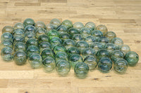 気泡を含んだガラスの浮き玉 DC6136 在庫52個