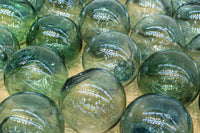 気泡を含んだガラスの浮き玉 DC6136 在庫52個