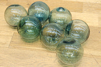 気泡を含んだガラスの浮き玉 DC6136 在庫52個