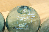 気泡を含んだガラスの浮き玉 DC6136 在庫52個