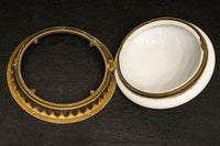 レトロ感のある金具フレームがお洒落なフロアー灯 DC6241b