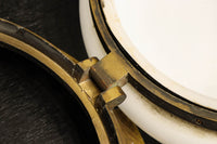 レトロ感のある金具フレームがお洒落なフロアー灯 DC6241b