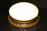 レトロ感のある金具フレームがお洒落なフロアー灯 DC6241b