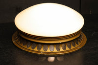 レトロ感のある金具フレームがお洒落なフロアー灯 DC6241b