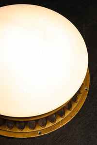 レトロ感のある金具フレームがお洒落なフロアー灯 DC6241b