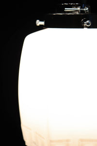 プレス模様がモダンに飾る六角形の電笠 DC6251