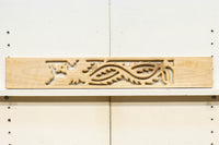 Wooden phoenix carving ornament DC6376