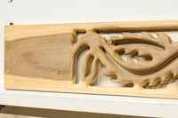 Wooden phoenix carving ornament DC6376