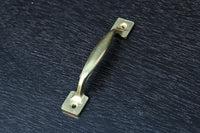 時代感のある黄金色の持ち手金具(ネジ付き) DC6448 在庫2個1組x21個