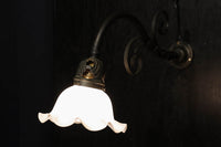 極上!! 乳白色フリル笠が可愛らしいブラケット DC6614