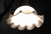 極上!! 乳白色フリル笠が可愛らしいブラケット DC6614