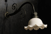 極上!! 乳白色フリル笠が可愛らしいブラケット DC6614