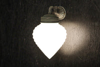 稀少‼ お洒落なプレスガラスのブラケット DC6615