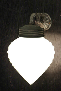 稀少‼ お洒落なプレスガラスのブラケット DC6615