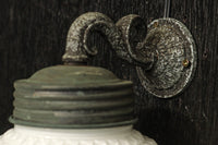 稀少‼ お洒落なプレスガラスのブラケット DC6615