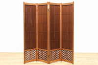 縦繁と七宝装飾の品のある四つ折り衝立 DC6641