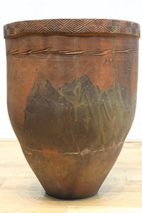 Unglazed ceramic jar DC6669