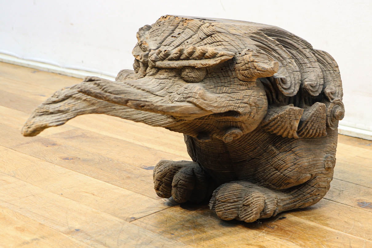 時代の枯れた味わいに包まれた象の木鼻 DC6705 – 古福庵 [ KOFUKUAN