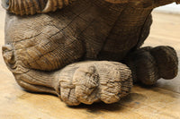 時代の枯れた味わいに包まれた象の木鼻 DC6705