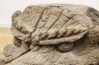 時代の枯れた味わいに包まれた象の木鼻 DC6705