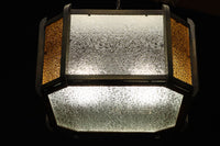 大正浪漫!! アンバーガラスがお洒落なシャンデリア DC6706