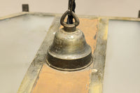 大正浪漫!! アンバーガラスがお洒落なシャンデリア DC6706