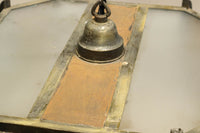 大正浪漫!! アンバーガラスがお洒落なシャンデリア DC6706