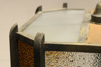 大正浪漫!! アンバーガラスがお洒落なシャンデリア DC6706