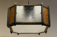 大正浪漫!! アンバーガラスがお洒落なシャンデリア DC6706