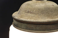 升格子溝模様で和の趣きある円柱型電笠 DC6741