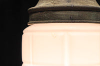 升格子溝模様で和の趣きある円柱型電笠 DC6741