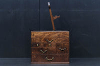 欅杢目が繋がる上品な化粧箱セット DC6759 在庫1組